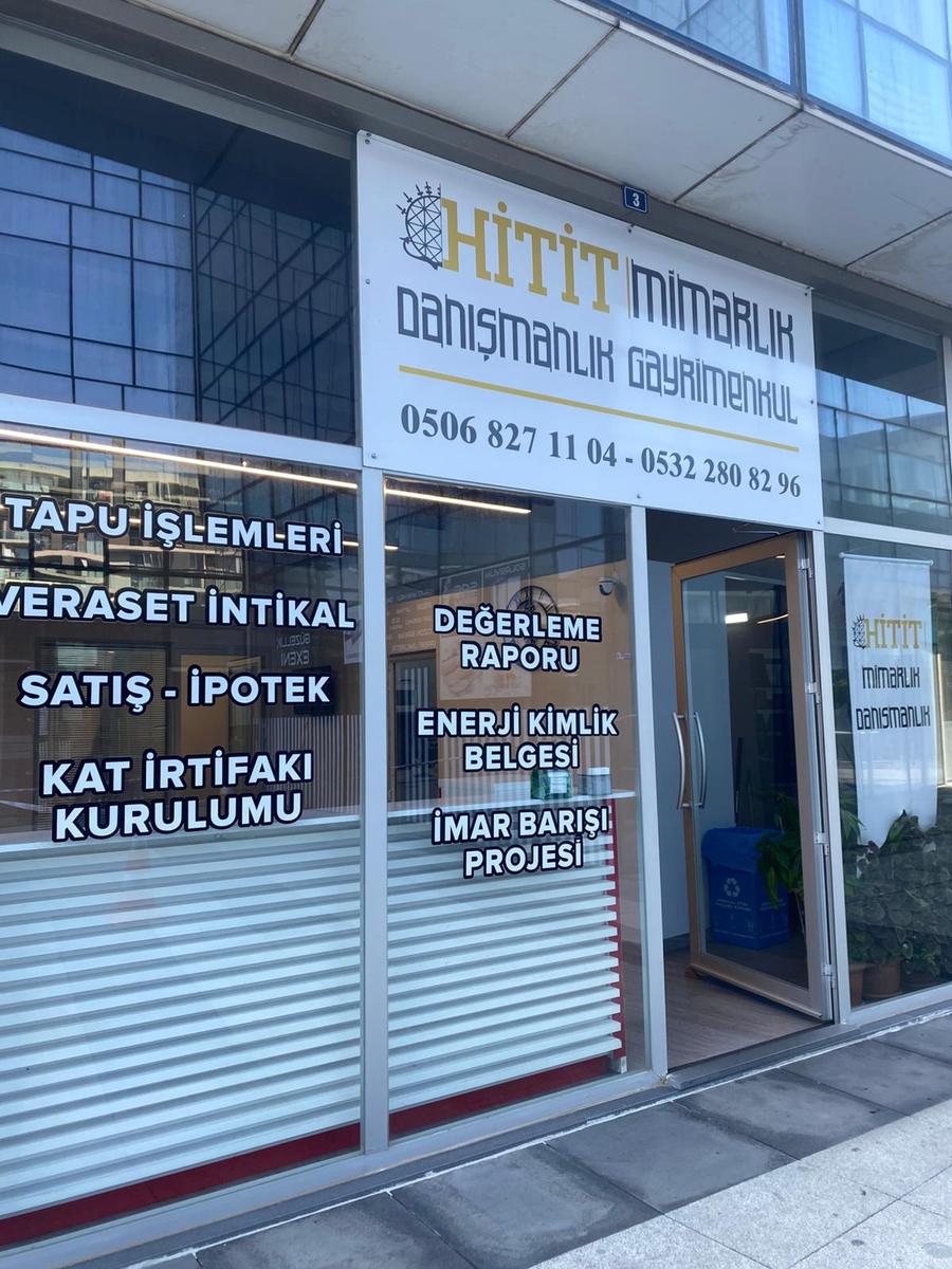 Hitit Mimarlık ofis girişi ve tabelası — aradığınız kapı bu